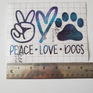 Vinyl Decal For Dog Lovers